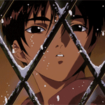 Аватар Каска / Casca из аниме Берсерк / Berserk, смотрит на падающий снег