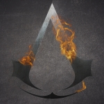 99px.ru аватар Символ игры Assasins Creed в огне