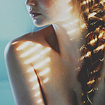 99px.ru аватар Девушка с веснушками в бликах