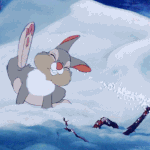 99px.ru аватар Кролик из мультфильма Бэмби / Bambi вытряхивает снег из уха