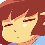 Аватар Frisk / Фриск из игры Undertale, by Chiibe