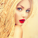 99px.ru аватар Девушка с ярко накрашенными губами