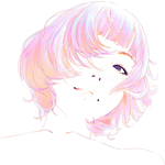 99px.ru аватар Девушка с розовыми волосами, by Kuvshinov Ilya