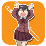 99px.ru аватар Tamaki Kawazoe / Тамаки Кавазоэ из аниме Bamboo Blade / Бамбуковый клинок, by jehanaruto