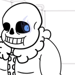 99px.ru аватар Sans / Санс из игры Undertale, by WitchTaunte