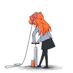 99px.ru аватар Чие Сакура / Chiyo Sakura из аниме Ежемесячное седзе Нозаки-куна / Gekkan Shoujo Nozaki-kun