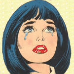 99px.ru аватар Девушка с мерцающими губами плачет