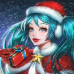 Аватар Vocaloid Hatsune Miku / Вокалоид Хатсунэ Мику, by mollyillusion