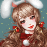 Аватар Светловолосая девушка с заячьими ушками, by mollyillusion