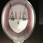 Аватар Zero Two / Зеро Ту из аниме Darling in the FranXX / Милый во Франкcе