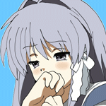 99px.ru аватар Kyou Fujibayashi / Ке Фудзибаяси из аниме Clannad / Кланнад, by inukagome134