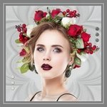 99px.ru аватар Девушка в венке из роз