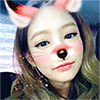 99px.ru аватар Дженни Ким / Jennie Kim - участница южнокорейской группы BLACKPINK в образе лисички, подмигивает