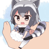 99px.ru аватар Araiguma / Енот-Полоскун из аниме Kemono Friends / Друзья-зверушки