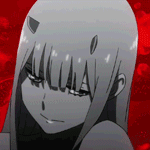 Аватар Zero Two / Зеро Ту из аниме Darling in the FranXX / Милый во Франкcе (NO SIGNAL)