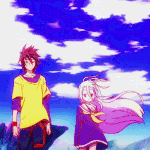99px.ru аватар Сора / Sora и Сиро / Shiro из аниме Без игры жизни нет / No Game No Life