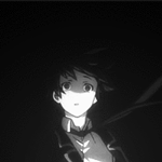 99px.ru аватар Сю Ома / Shuu Ouma из аниме Корона грешника / Guilty Crown исчезает во тьме