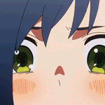 Аватар Смущенная Ичиго / Ichigo из аниме Darling in the FranXX / Милый во Франкcе
