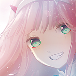 Аватар Zero Two / Зеро Ту из аниме Darling in the FranXX / Милый во Франкcе