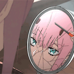 Аватар Zero Two / Зеро Ту из аниме Darling in the FranXX / Милый во Франкcе