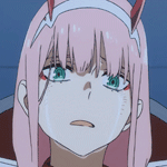 Аватар Zero Two / Зеро Ту из аниме Darling in the FranXX / Милый во Франкcе