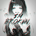 Аватар Девушка улыбается сквозь слезы (I’M BROKEN)