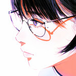 99px.ru аватар Девушка в очках, art by Kuvshinov-Ilya