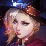 Аватар Mercy / Ангел / Ангела Циглер из игры Overwatch / Дозор