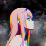 Аватар Zero Two / Зеро Ту из аниме Darling in the FranXX / Милый во Франкcе