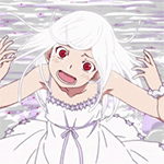 99px.ru аватар Надэко Сэнгоку / Nadeko Sengoku из аниме Монстрассказы / Bakemonogatari с трясущимися руками в истерике