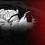 99px.ru аватар Сунако Кирисики / Sunako Kirishiki из аниме Усопшие / Shiki лежит на полу, прижав колени к груди