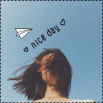 99px.ru аватар Девушка на фоне неба (nice day)