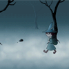 99px.ru аватар Человек идет по облакам в лесу, by Ne-chi