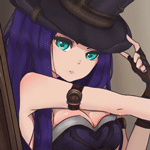 Аватар Caitlyn / Кейтлин из игры League of Legends / Лига Легенд, by LYNASHEET
