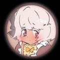 99px.ru аватар Смущающаяся белокурая девушка, by CuteNikeChan