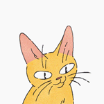 99px.ru аватар Кошка чихает на белом фоне