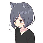 Аватар Menhera-chan / Менхера-чан с неко-ушками