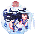 99px.ru аватар Чибик в банке с водой, by CuteNikeChan