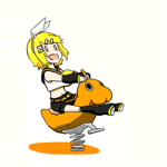 Аватар Vocaloid Kagamine Rin / Вокалоид Кагамине Рин