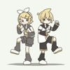 Аватар Vocaloid Kagamine Len, Rin / Вокалоид Кагамине Лен, Рин
