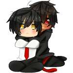 Аватар Два чибика на белом фоне, by CuteNikeChan