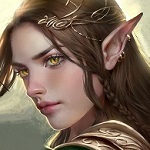 Аватар Девушка - эльфийка, by Selenada