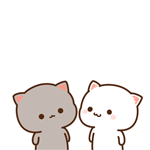99px.ru аватар Белый котенок целует серого