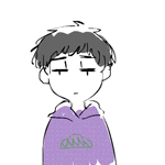 99px.ru аватар Ichimatsu Matsuno / Ичимацу Мацуно из аниме Osomatsu-san / Осомацу-сан, by 6oys