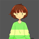 Аватар Chara / Чара из игры Undertale, by 6oys