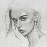 99px.ru аватар Девушка держит руку у лица