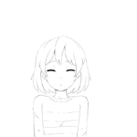 Аватар Frisk / Фриск из игры Undertale, by AceOfBros