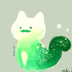 Аватар Милый рисованный котенок