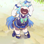 Аватар Aqua / Аква из аниме Kono Subarashii Sekai ni Shukufuku wo!/Этот замечательный ми, by Next-LVL