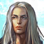 99px.ru аватар Длинноволосый парень в очках